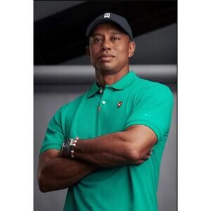 Nike Tiger's Masters Polo Shirt Green Medium